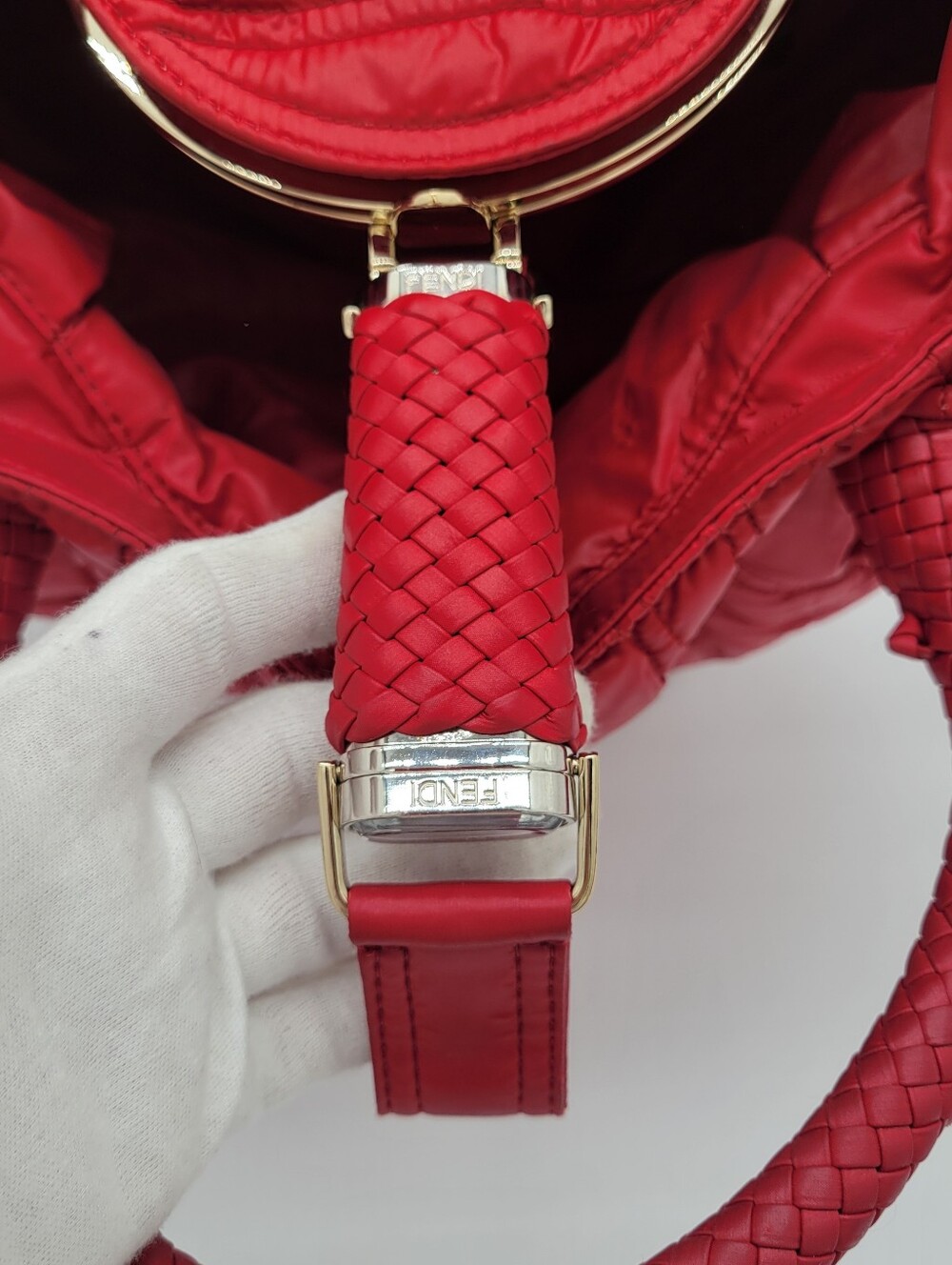 Fendi x Moncler Limited Edition Quilted Spy Bag - Picture 9 of 16